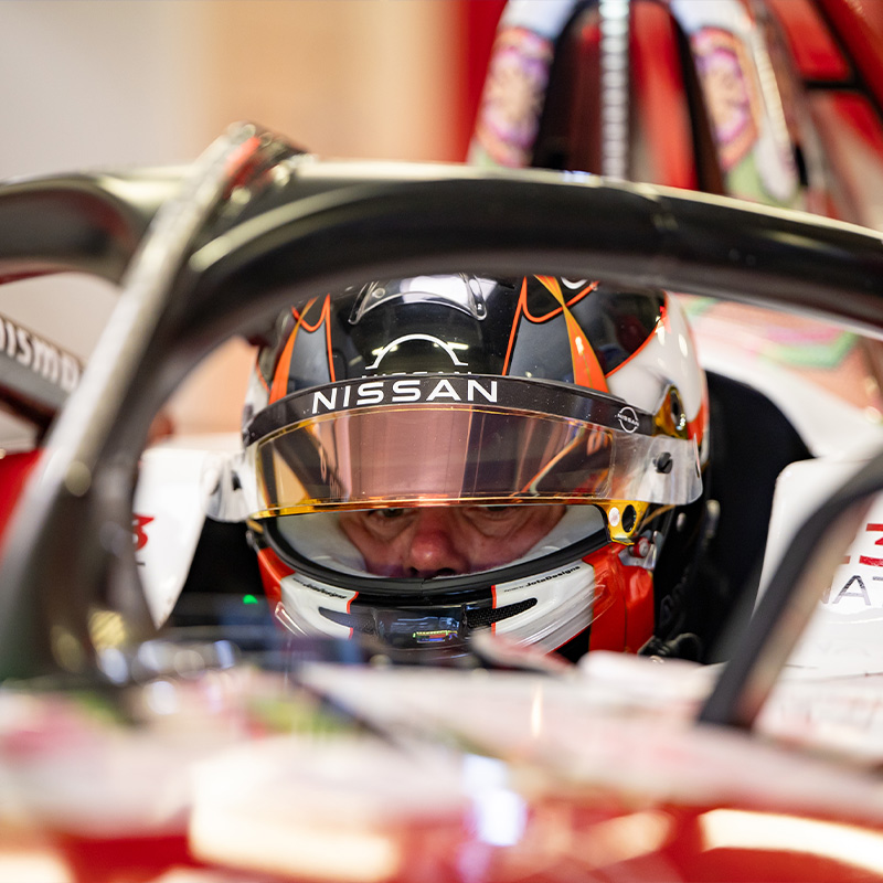 Norman Nato in the garage in Mexico City