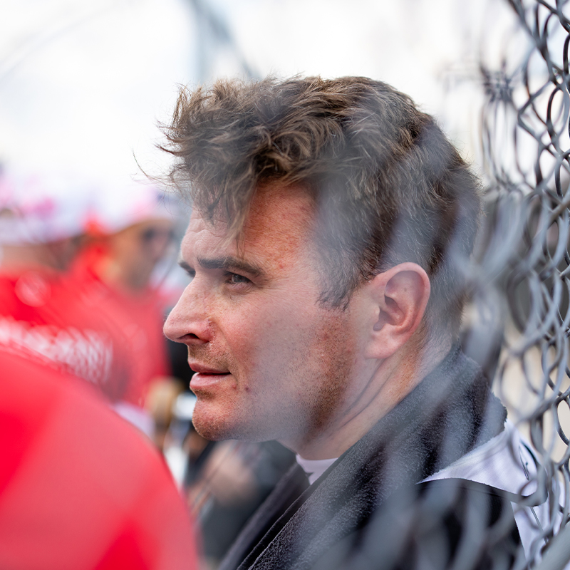 Oliver Rowland pre-race in Sao Paulo