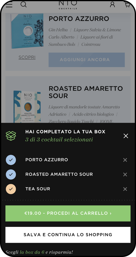 NioCocktails case study step image thumbnail 3