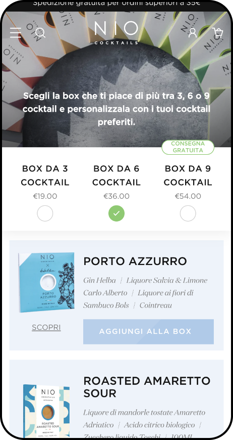 NioCocktails case study step image thumbnail 1