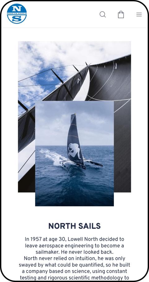 North Sails case study step image thumbnail 3