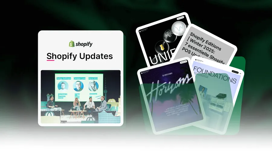Shopify-Updates im April 2026: Shopify POS, angepasster Checkout und mehr Überblick im Shopify-Admin