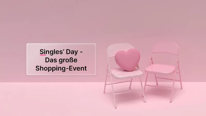 Singles’ Day, das große Shopping-Event: Warum es immer wichtiger für den E-Commerce wird 