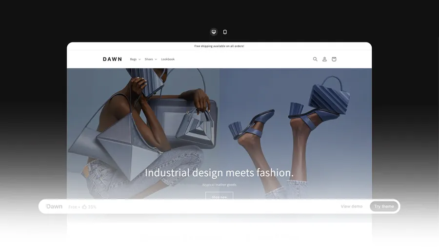Shopify Dawn Theme im Test: Vorteile, Nachteile und Grenzen