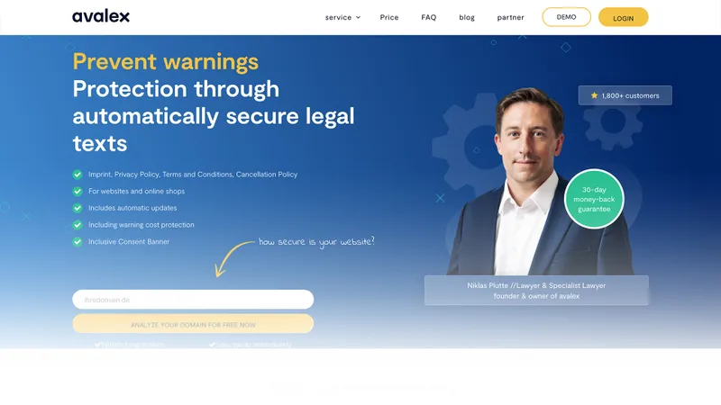 Rechtliche Absicherung mit avalex: Abmahnsichere Rechtstexte für Ihren Shopify Shop