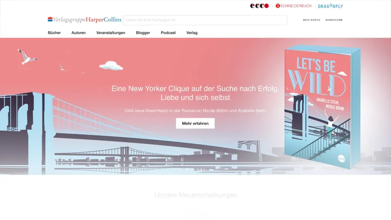 Kein Buch mit sieben Siegeln: Wie HarperCollins mit Latoris Hilfe von Magento zu Shopify Plus wechselte