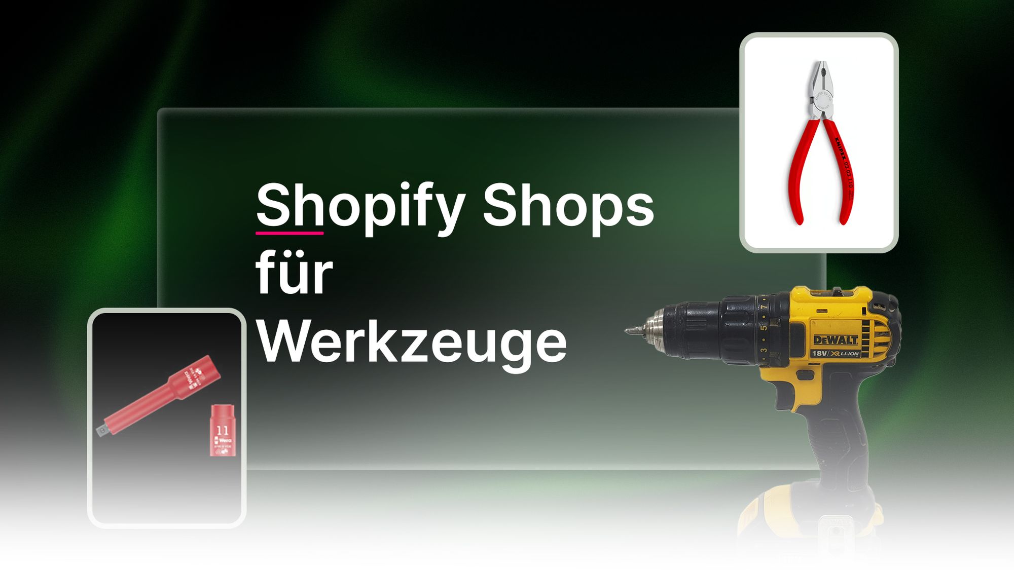 Shopify Shops für Werkzeuge: Mehr Umsatz im digitalen Handwerksmarkt