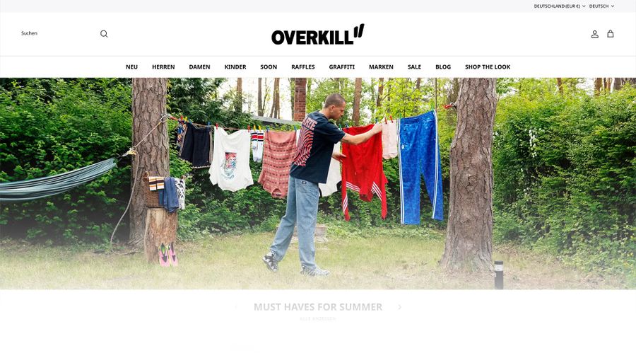 Wie die Berliner Streetwear-Ikone Overkill mit Shopify Plus neue Wege geht