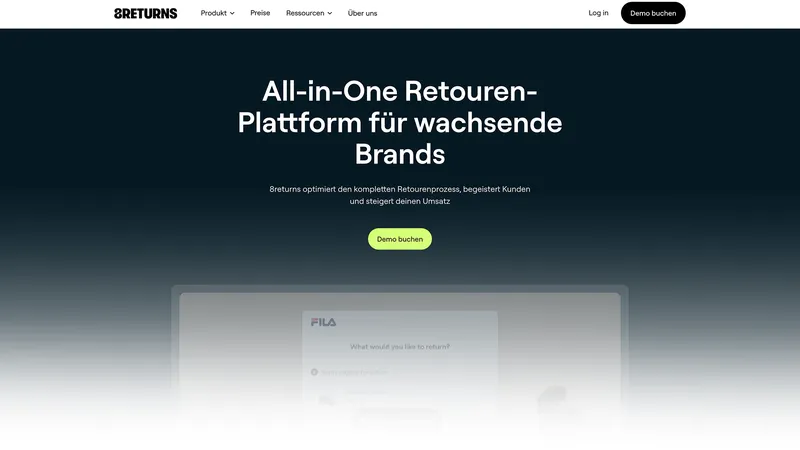 8returns: Die smarte Retouren-Plattform für effiziente Rückgabe und Umtausch im Onlineshop