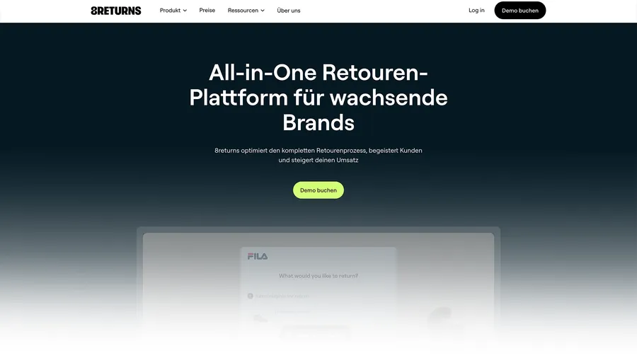 8returns: Die smarte Retouren-Plattform für effiziente Rückgabe und Umtausch im Onlineshop