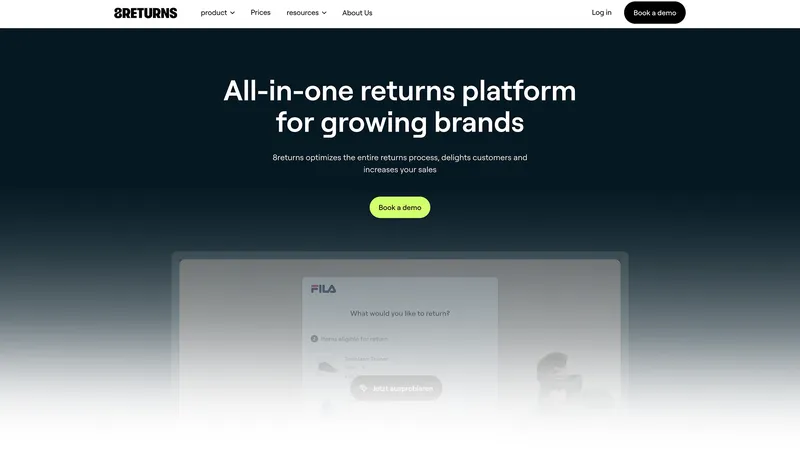 8returns: Die smarte Retouren-Plattform für effiziente Rückgabe und Umtausch im Onlineshop