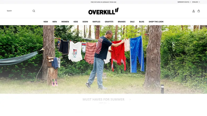 Wie die Berliner Streetwear-Ikone Overkill mit Shopify Plus neue Wege geht
