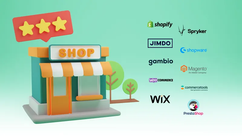 Shopsysteme Vergleich: 10 bekannte Webshop Anbieter im Test