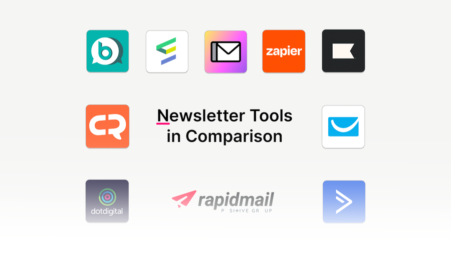 Newsletter tools in comparison: We show the best providers for email marketing