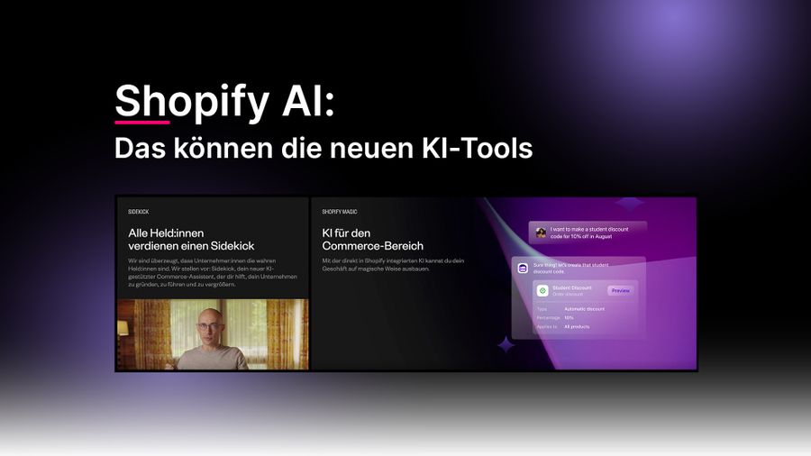 Shopify AI: Das können die KI-Tools für den E-Commerce