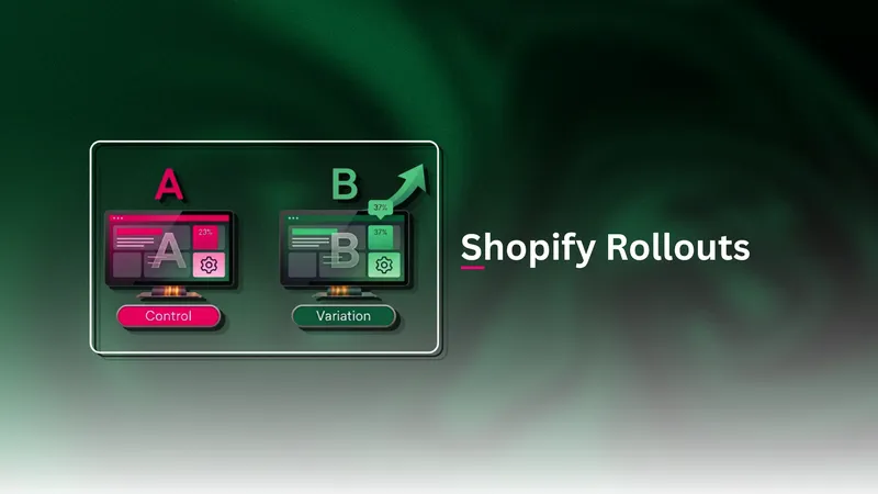 Shopify Rollouts: Natives A/B-Testing für Shopify erklärt 