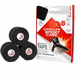 Kinesiology Tape - Black - Bulk Case