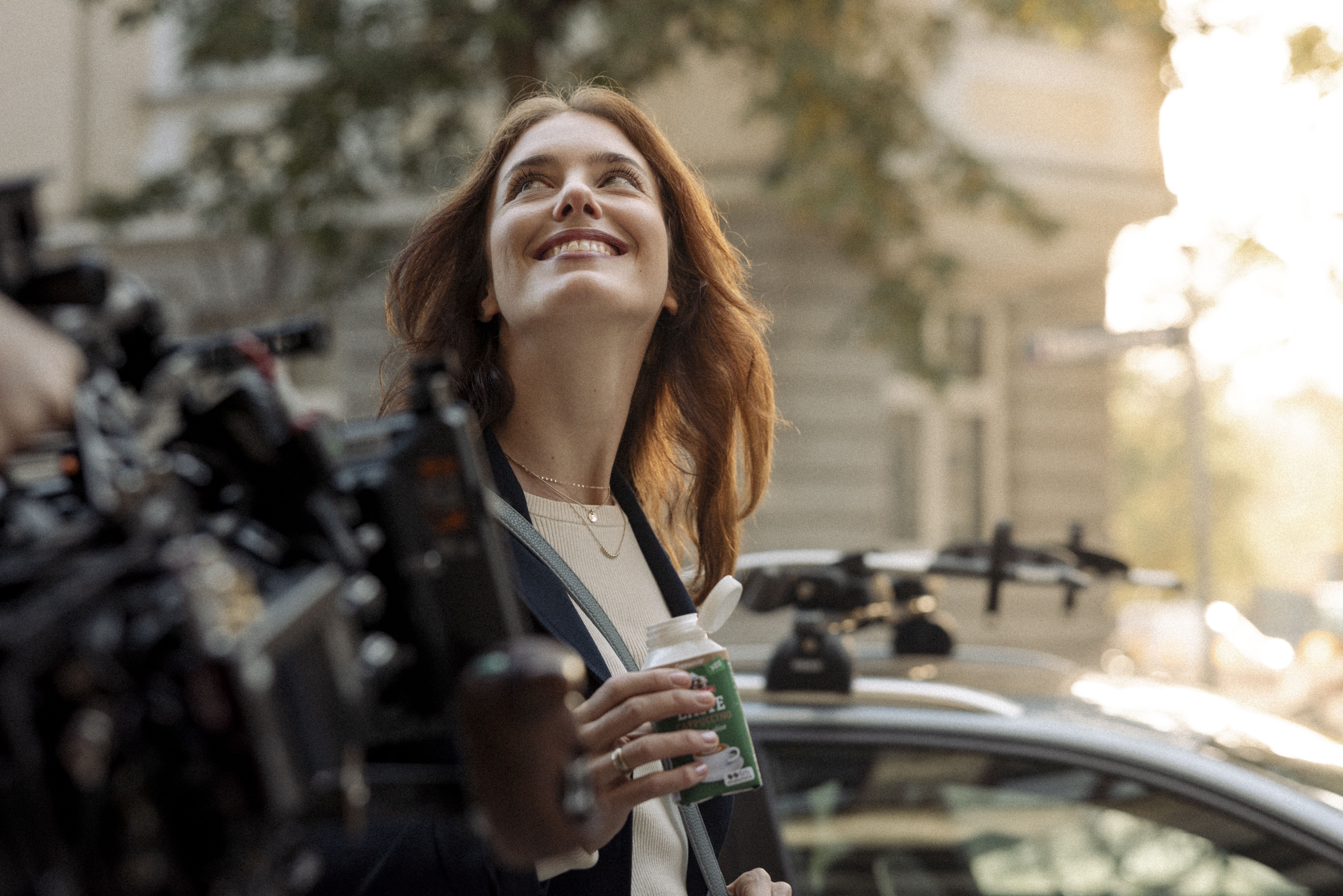 Shooting behind the scenes