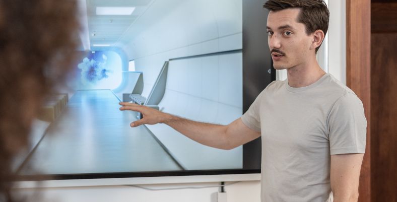 Mitarbeiter der Agentur arbeiten am UX/UI Design