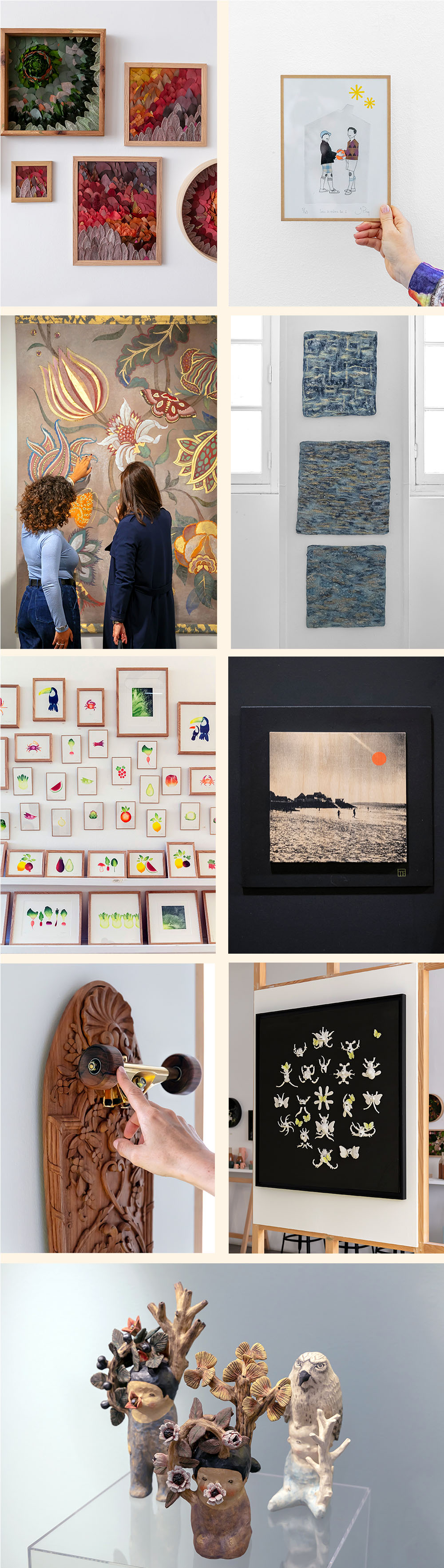 sculptures et oeuvres murales