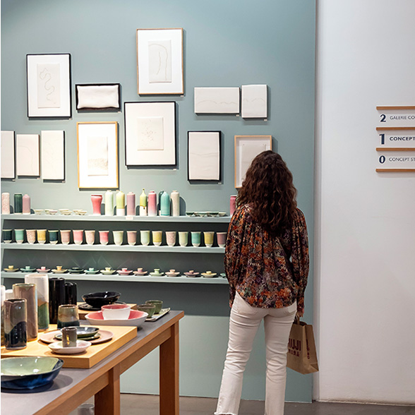 Venir au concept store