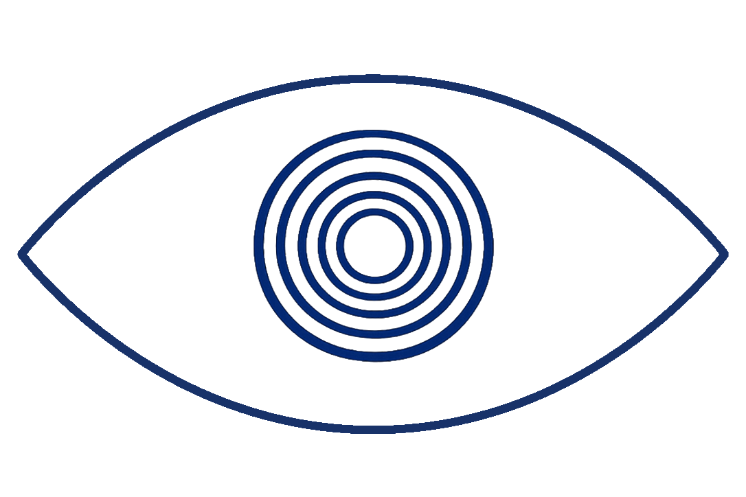 Grafik eines minimalistischen Auges.