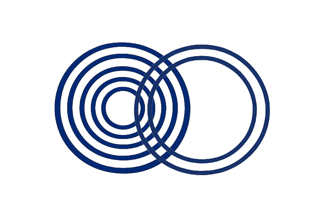 Symbolgrafik für das Mix-and-Match-Verfahren bei Linsenoperationen mit unterschiedlich abgestimmten Intraokularlinsen.