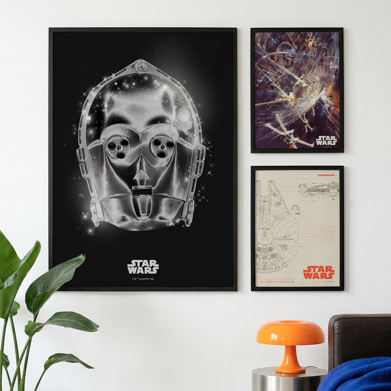 Poster 3er Set "Rebel"