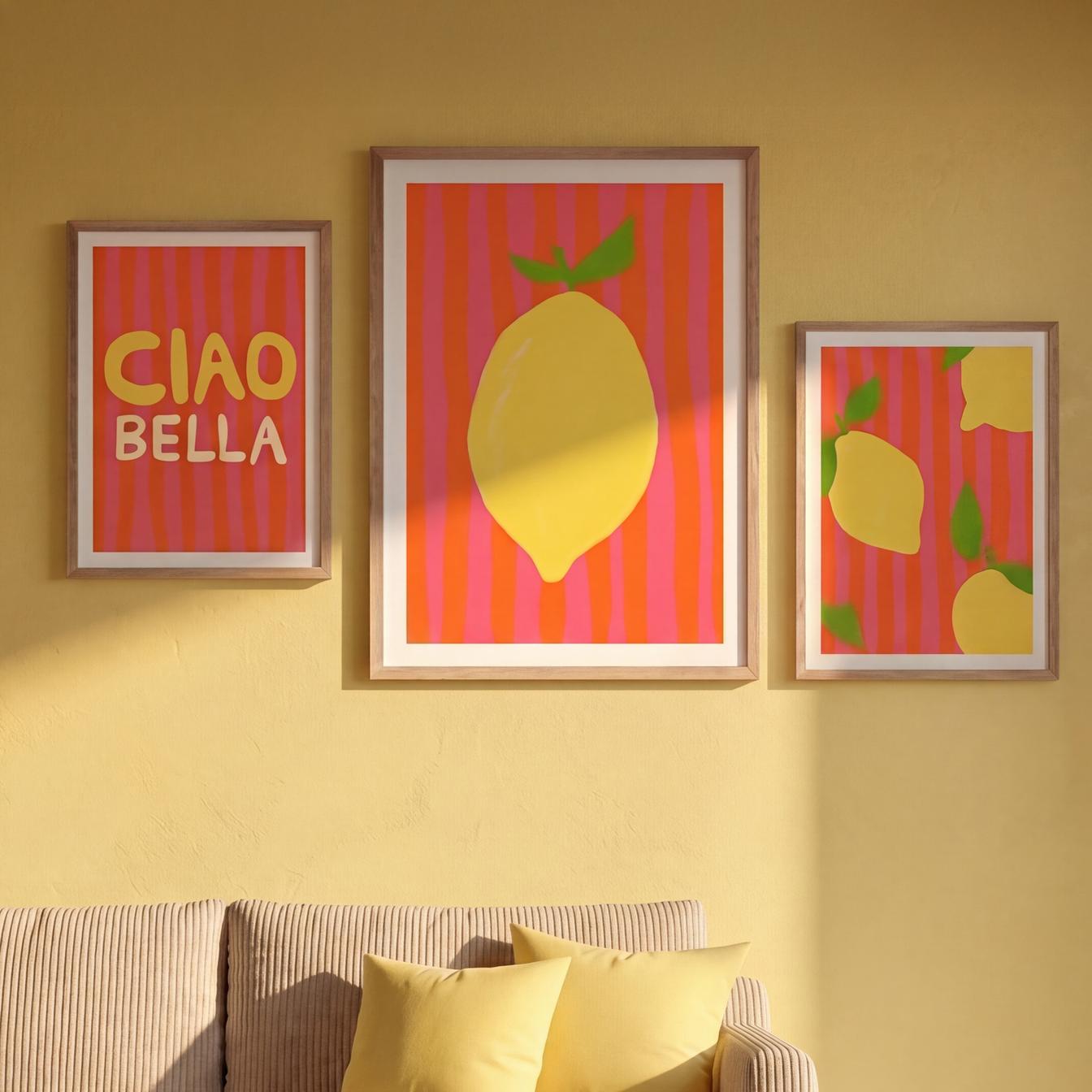 3er Set Pink Lemon