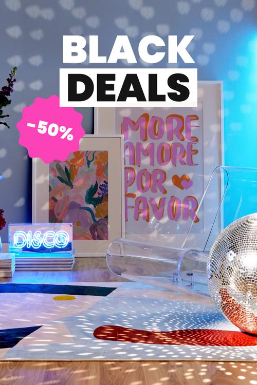 BLACK DEALS at JUNIQE