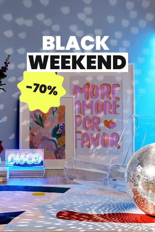 Black Weekend at JUNIQE