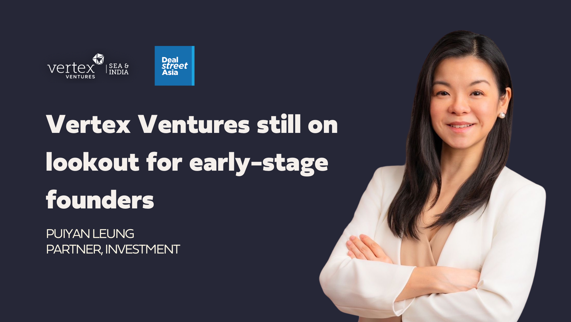 Vertex Ventures still on lookout for early-stage founders | Vertex ...