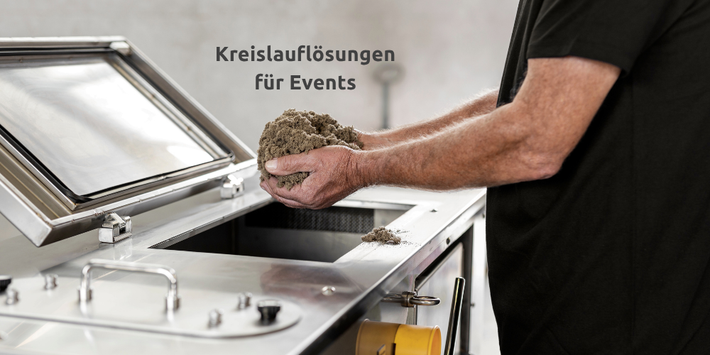 Bio-Konverter verarbeitet Einweggeschirr und Speisereste zu neuen Werkstoffen
