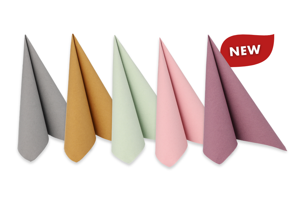 Neue Farben der ROYAL Collection Servietten