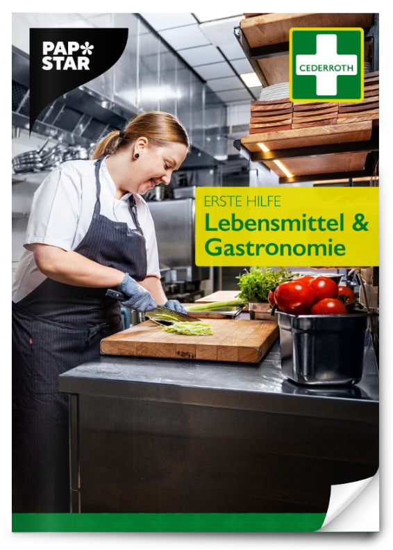 Titelbild des Katalogs Cederroth Erste Hilfe