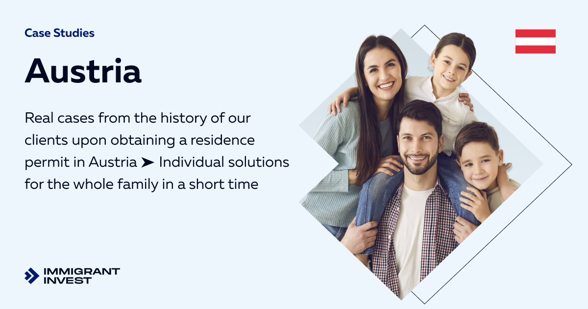 Residence permit in Austria Cases Studies