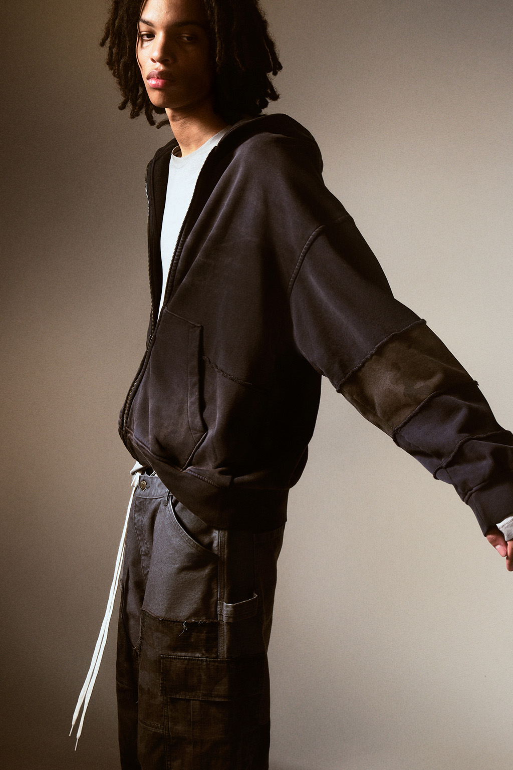 teo oversized wool blend knit sweater - Bright Red | Weekday WW