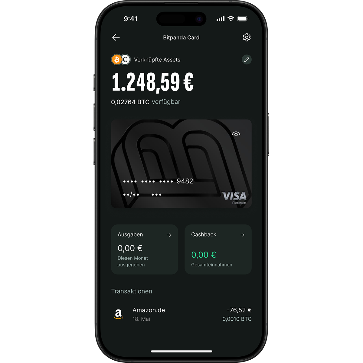 Die Bitpanda Visa Card: Mehr als nur eine Kryptokarte
