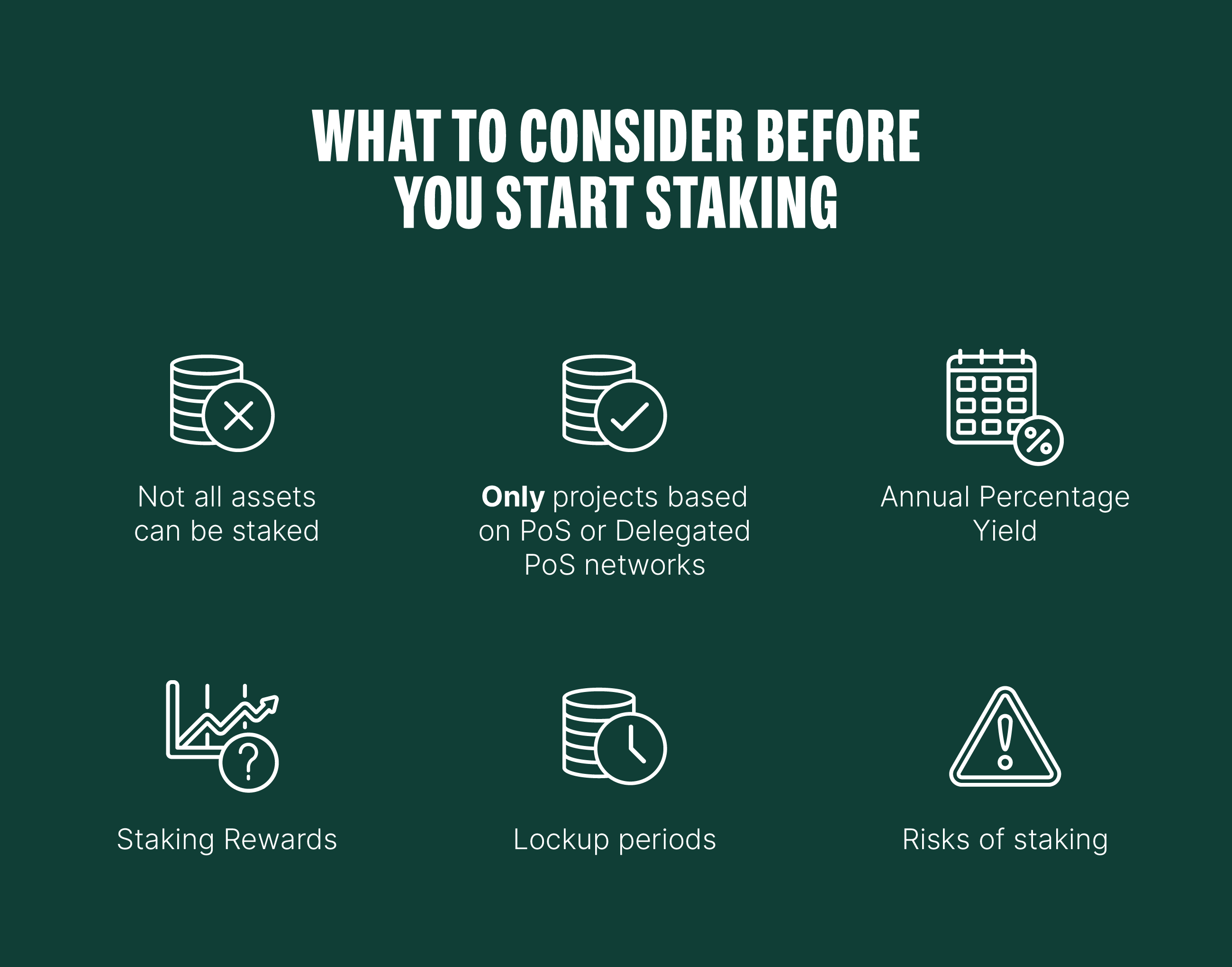 Staking risks: what should you be aware of? | Bitpanda Academy
