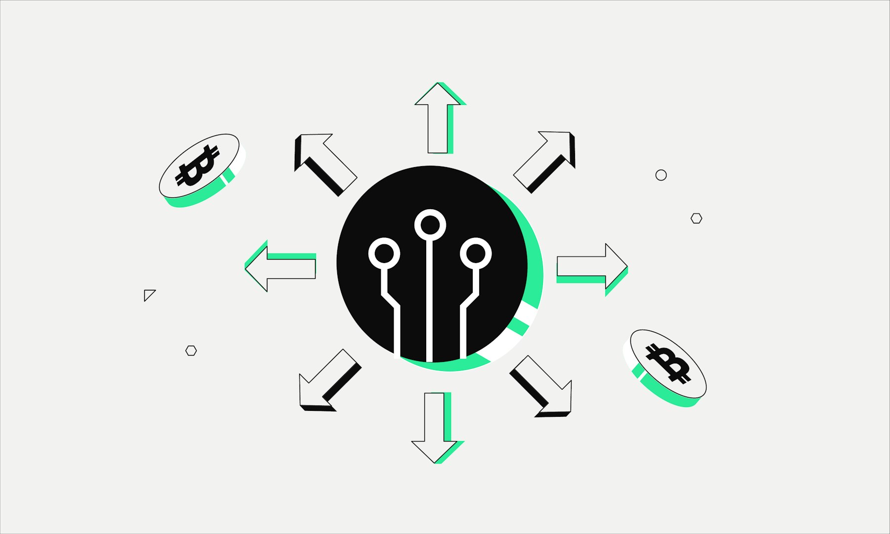 Dezentralisierung Krypto