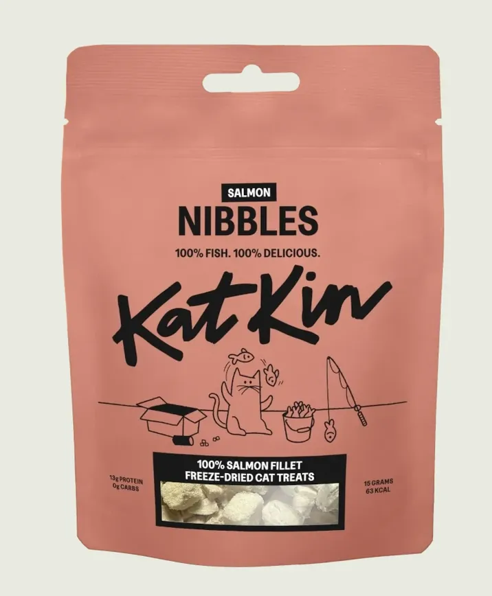 Salmon nibbles 15g