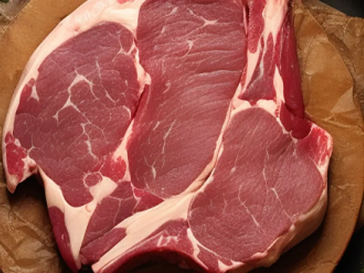 Fresh cat food ingredients pork shoulder