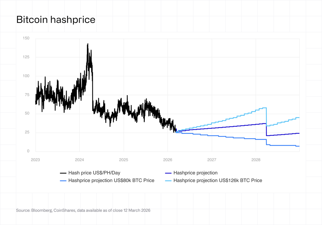 Bitcoin hashprice
