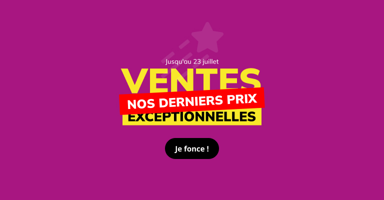 Ventes exceptionnelles