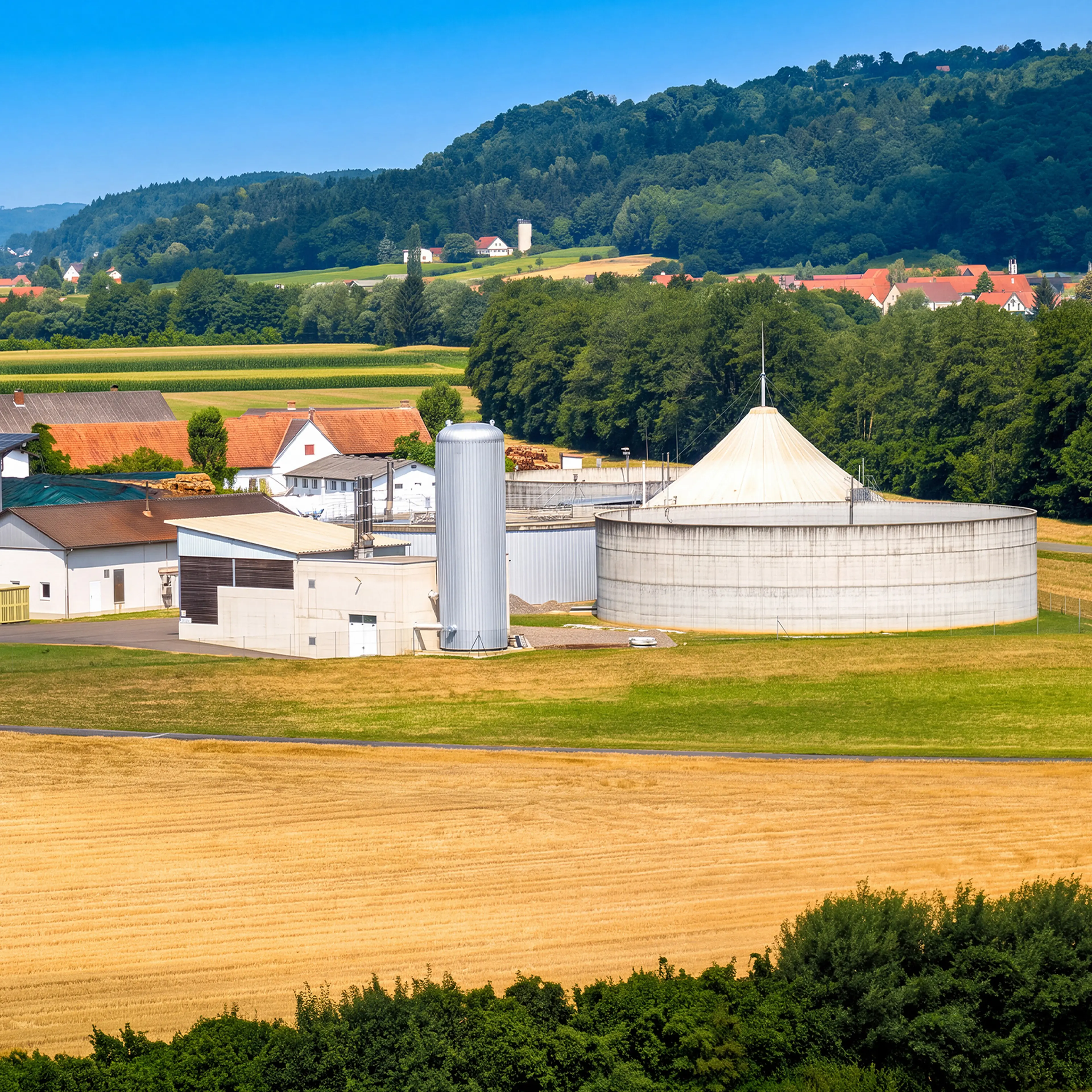 Biogasanlage in Saaz