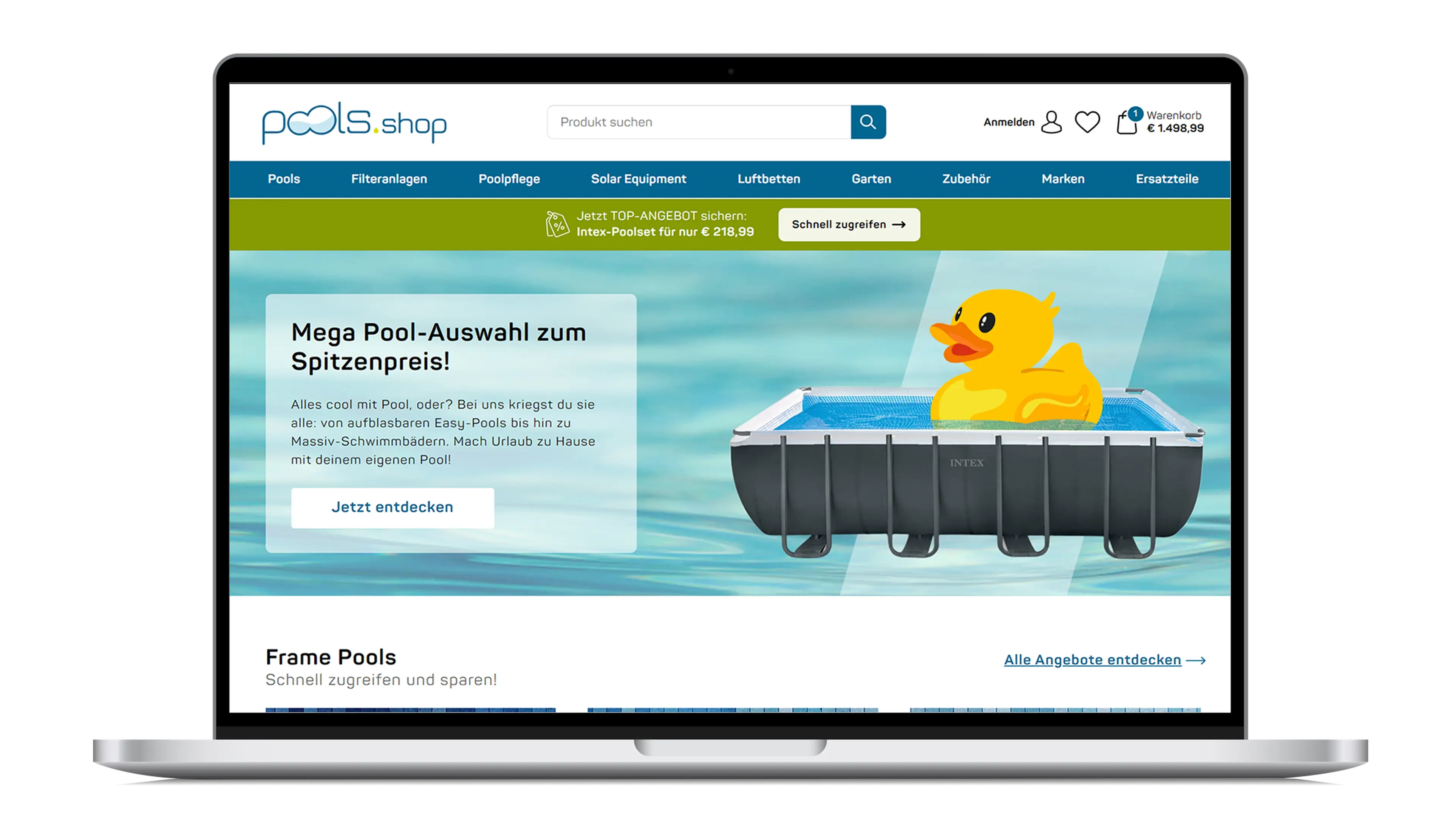 Laptop Pools