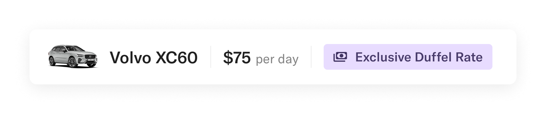 Visualisation of checking out a booking