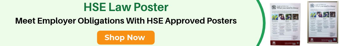 Ensure workplace compliance with HSE Law Posters!