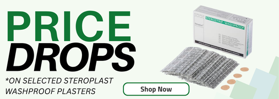 Price drops on select Steroplast washproof plasters!