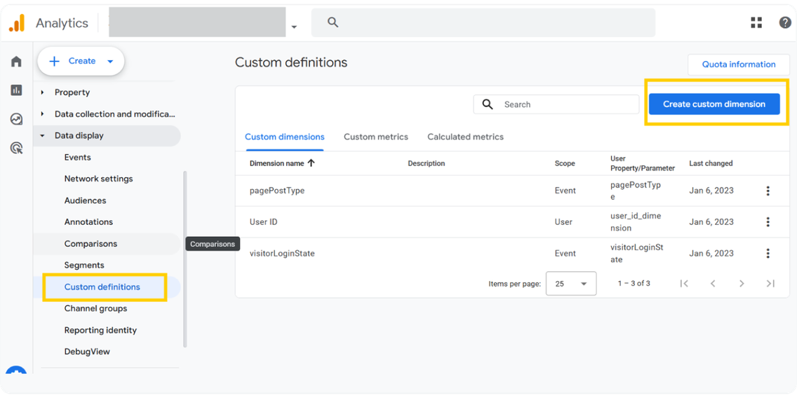 Konfiguracja-w-Google-Analytics-4-create-custom-dimension